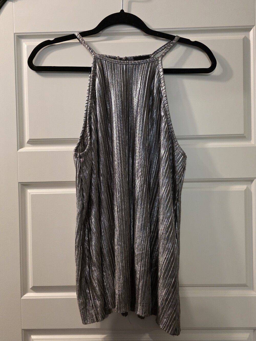 Torrid Silver Metallic Camisole Tank